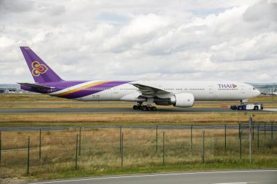 Photo of aircraft HS-TKM operated by Thai Airways International