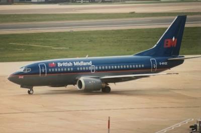 Photo of aircraft G-BVZE operated by British Midland Airways