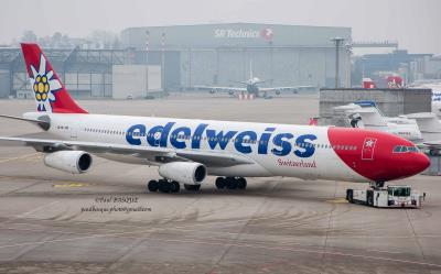 Photo of aircraft HB-JME operated by Edelweiss Air