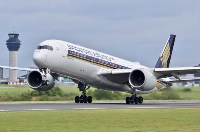 Image of aircraft registration 9V-SMT - A A350-941 operated by Singapore Airlines