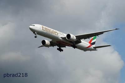 Photo of aircraft A6-ENA operated by Emirates