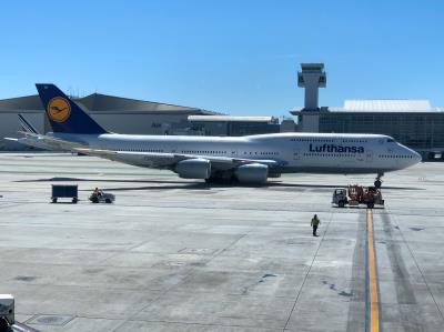 Image of aircraft registration D-ABYS - A 747-830 operated by Lufthansa