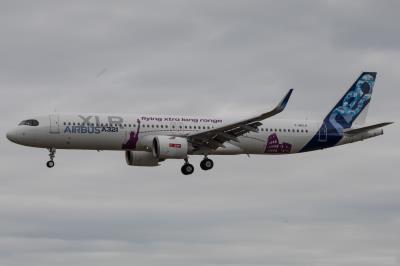 Photo of aircraft F-WXLR operated by Airbus