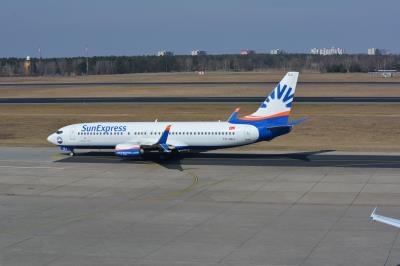 Image of aircraft registration TC-SEJ - A 737-8HC(WL) operated by SunExpress