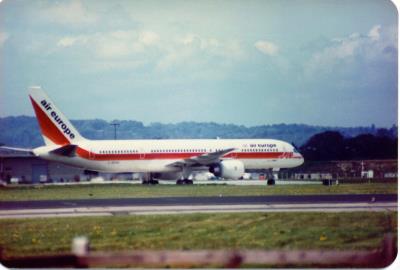 Photo of aircraft G-BKRM operated by Air Europe