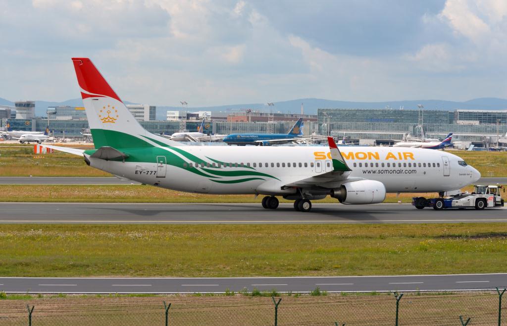 Photo of aircraft EY-777 operated by Somon Air