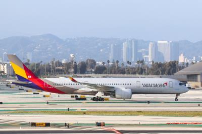 Image of aircraft registration HL8078 - A A350-941 operated by Asiana Airlines