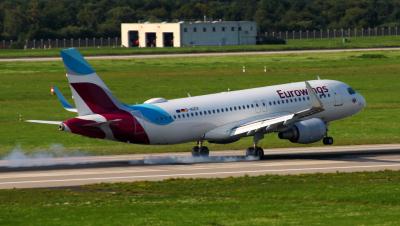 Photo of aircraft D-AIZV operated by Eurowings