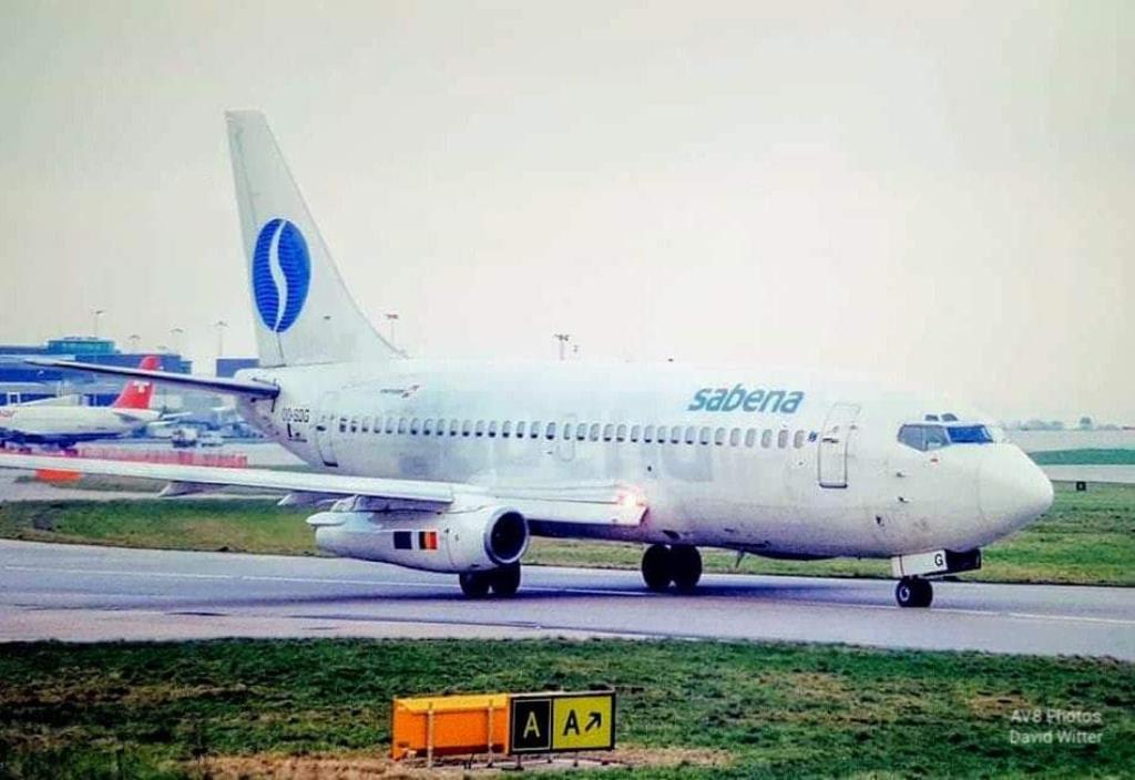 Photo of aircraft OO-SDG operated by Sabena
