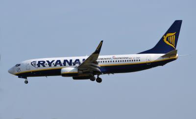 Image of aircraft registration EI-DWH - A 737-8AS(WL) operated by Ryanair