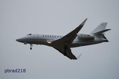Image of aircraft registration HB-IBJ - A Dassault Falcon-2000EX operated by CAT Aviation AG