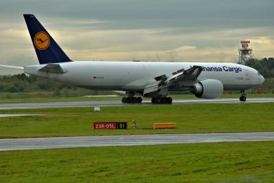 Image of aircraft registration D-ALFE - A 777-FBT operated by Lufthansa Cargo