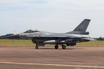 Photo of aircraft J-362 operated by Royal Netherlands Air Force