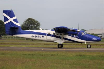 Photo of aircraft G-SGTS operated by Loganair