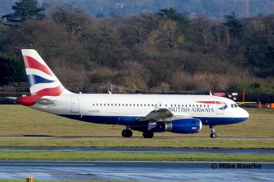 Photo of aircraft G-EUOD operated by British Airways