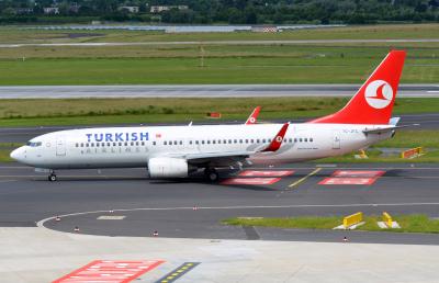 Image of aircraft registration TC-JFC - A 737-8F2(WL) operated by Turkish Airlines