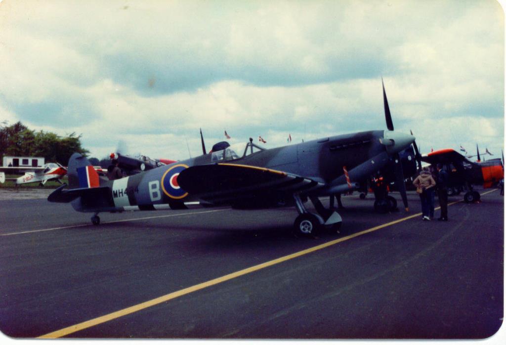 Photo of aircraft G-ASJV (MH434) operated by Merlin Aviation Ltd