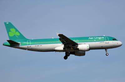 Image of aircraft registration EI-DER - A A320-214 operated by Aer Lingus