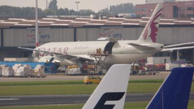 Image of aircraft registration A7-BFK - A 777-F operated by Qatar Airways Cargo