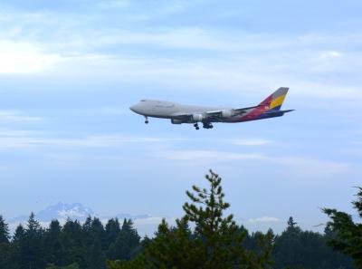 Image of aircraft registration HL7436 - A 747-48EF operated by Asiana Airlines