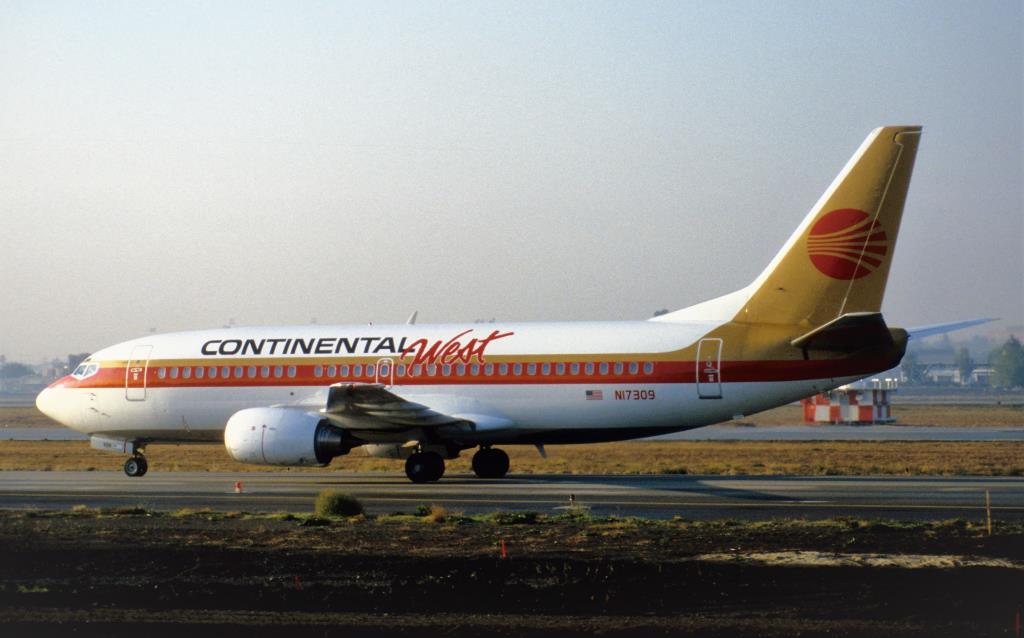 Photo of aircraft N17309 operated by Continental West Airlines