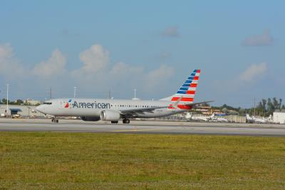 Image of aircraft registration N303RE - A 737-8 MAX operated by American Airlines