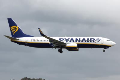 Image of aircraft registration EI-DHV - A 737-8AS(WL) operated by Ryanair