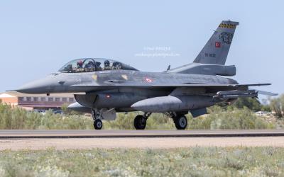 Photo of aircraft 91-0022 operated by Turkish Air Force