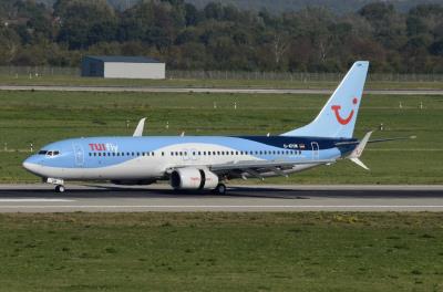 Image of aircraft registration D-ATUM - A 737-8K5(WL) operated by TUIfly