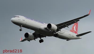 Image of aircraft registration TC-LSF - A A321-271NX(WL) operated by Turkish Airlines
