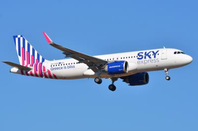 Photo of aircraft SX-CHG operated by Sky Express