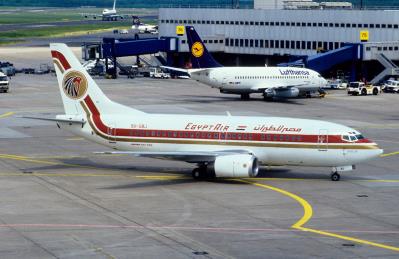 Image of aircraft registration SU-GBJ - A 737-566 operated by Egyptair