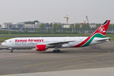 Image of aircraft registration 5Y-KQT - A 777-2U8(ER) operated by Kenya Airways