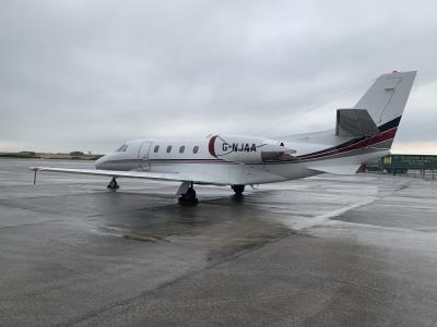 Photo of aircraft G-NJAA operated by Netjets UK