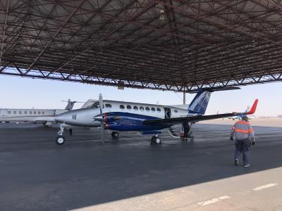 Image of aircraft registration N395MB - A King Air B300 (350) operated by Mammoth Beach LLC