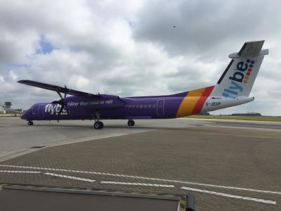 Photo of aircraft G-JEDP operated by Flybe