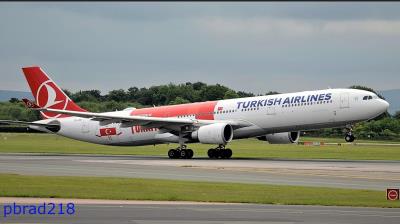 Image of aircraft registration TC-LND - A A330-303 operated by Turkish Airlines