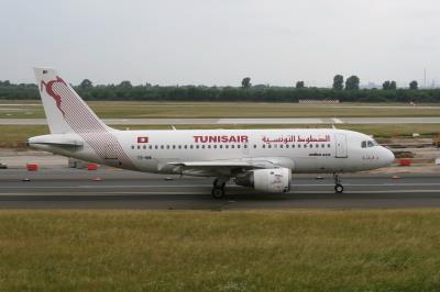 Photo of aircraft TS-IMK operated by Tunisair