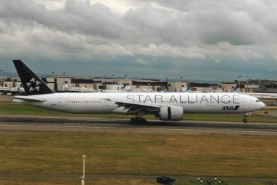 Image of aircraft registration JA731A - A 777-381(ER) operated by All Nippon Airways