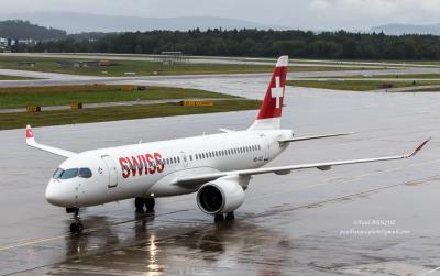 Image of aircraft registration HB-JCC - A A220-300 operated by Swiss