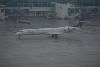 Image of aircraft registration D-ACNI - A CRJ-900LR operated by Lufthansa Cityline