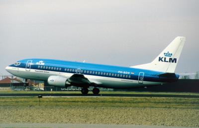 Image of aircraft registration PH-BDH - A 737-306 operated by KLM Royal Dutch Airlines