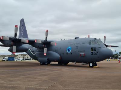 Photo of aircraft 357 operated by Royal Jordanian Air Force