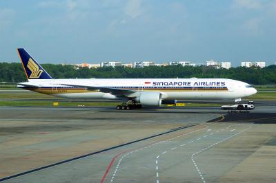 Image of aircraft registration 9V-SWY - A 777-312(ER) operated by Singapore Airlines