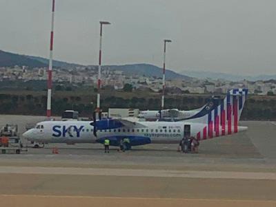 Photo of aircraft SX-TFI operated by Sky Express