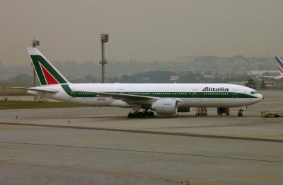 Photo of aircraft I-DISA operated by Alitalia