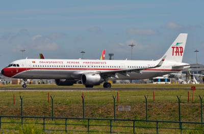 Image of aircraft registration CS-TJR - A A321-251NX(WL) operated by TAP - Air Portugal