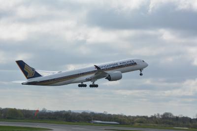 Image of aircraft registration 9V-SMG - A A350-941 operated by Singapore Airlines