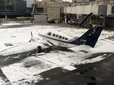 Image of aircraft registration N678JG - A Cessna 402C Businessliner operated by Cape Air