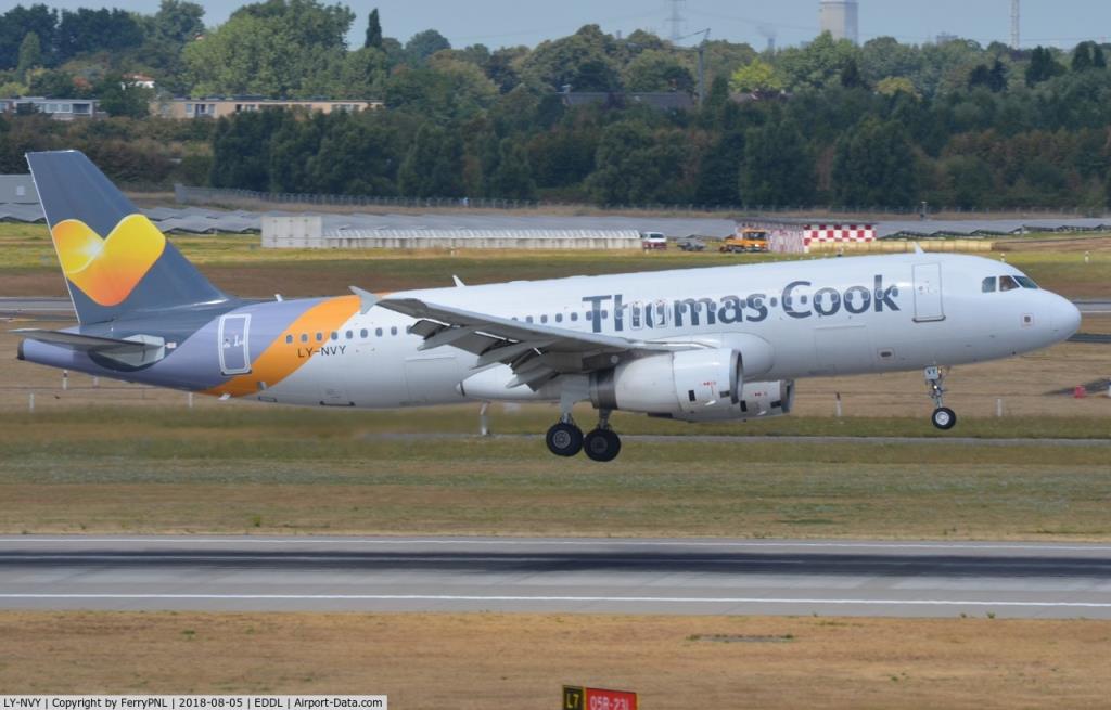 Photo of aircraft LY-NVY operated by Condor